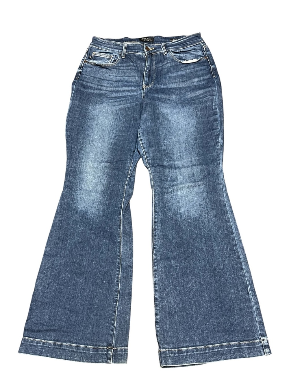 Judy Blue Women's High Waist Hem Flare Leg Jeans Size 14